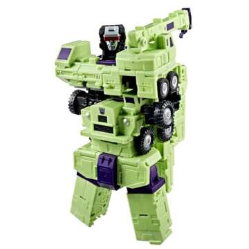 Transformers Studio Series The The Movie Constructicon Long Haul & Constructicon Hook, 6.5-inch Acti...