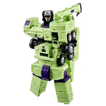 Transformers Studio Series The The Movie Constructicon Long Haul & Constructicon Hook, 6.5-inch Acti...
