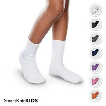 SmartKnitKIDS Seamless Sensitivity Socks - Sensory Friendly Design for Children