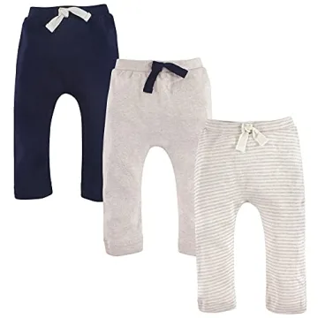 Touched by Nature Unisex Baby Organic Cotton Pants - Soft & Stylish 6-9 Months