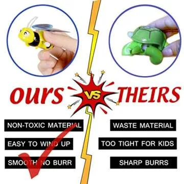 Nunkitoy Wind Up Toy Set 28 Assorted Clockwork Fun