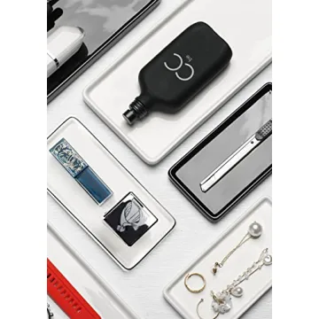 Nucookery 6" Small Ceramic Vanity Sink Tray for Home Organization