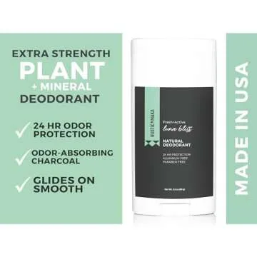 Rustic MAKA Natural Deodorant for Women, Luna Bliss, Cruelty-Free, Aluminum-Free, Paraben-Free, No B...