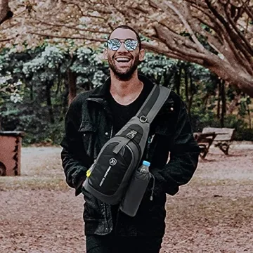 Durable Unisex Sling Backpack for Travel Gym Daily Use