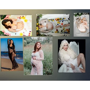 COSYOU Elegant Maternity Dress for Photoshoot & Occasions