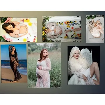 COSYOU Elegant Maternity Dress for Photoshoot & Occasions