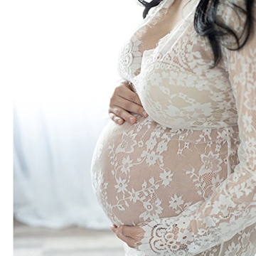COSYOU Elegant Maternity Dress for Photoshoot & Occasions