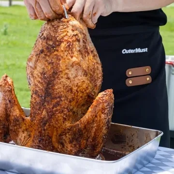 OuterMust 30 qt Turkey Fryer Pot & Burner Set for Outdoor Cooking