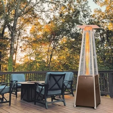 Hykolity Propane Patio Heater - 48,000 BTU Outdoor Comfort