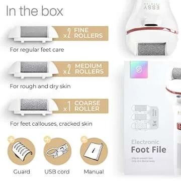 Essy Electric Foot Callus Remover for Silky Smooth Feet