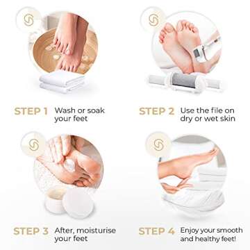 Essy Electric Foot Callus Remover for Silky Smooth Feet