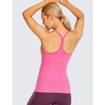 CRZ YOGA Seamless Workout Tank Top for Women's Fitness