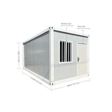 Versatile Prefab House for Urban & Rural Lifestyles, Eco-Friendly Tiny Home Kit, Ideals for Families...