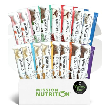Power Crunch Protein Bars Variety Pack for Healthy Snacking