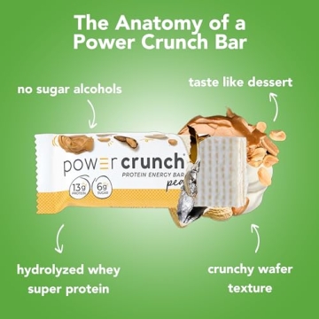 Power Crunch Protein Bars Variety Pack for Healthy Snacking