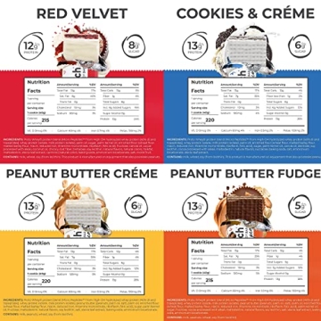 Power Crunch Protein Bars Variety Pack for Healthy Snacking