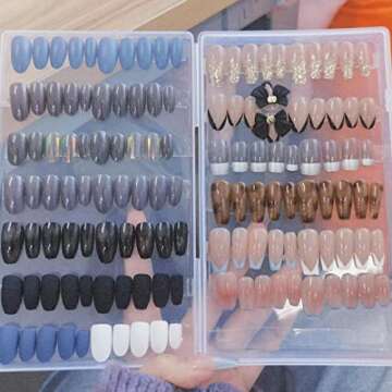 Acrylic Press on Nail Organizer - Store & Display Your Collection