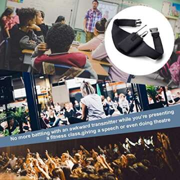 IRASPIN Mic Belt - Perfect for Fitness and Performance Needs