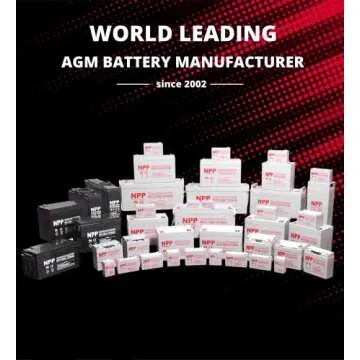 NPP NP12-90Ah (2pcs) 12V 90Ah Group 27 AGM Deep Cycle Rechargeable SLA Battery 12V 100Ah For Boat Pontoon Electric Trolling Motor and John Deer Ford New Holland Kioti Melore Farm Tractor