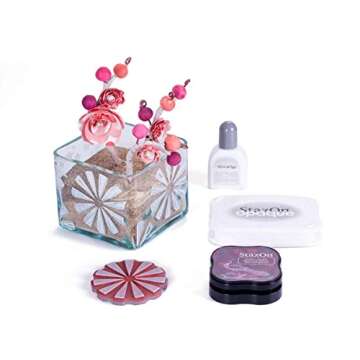 Tsukineko Artemio StazOn Midi Pad, Cherry Pink