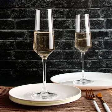 Elegant Champagne Flutes Set of 12 for All Occasions