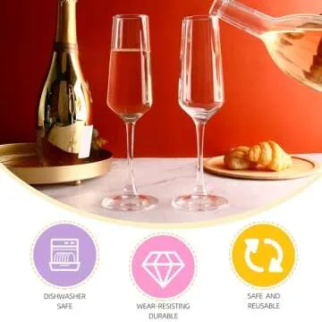 Elegant Champagne Flutes Set of 12 for All Occasions