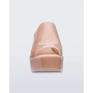 Melissa Mule Slip-On Jelly Heels for Women - Open-Toed, Stylish Heeled Clog, Comfortable Chunky Slip...