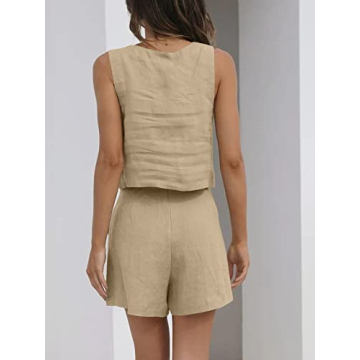 Trendy Queen 2 Piece Outfits Matching Sets Summer 2024