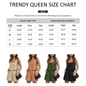 Trendy Queen 2 Piece Outfits Matching Sets Summer 2024
