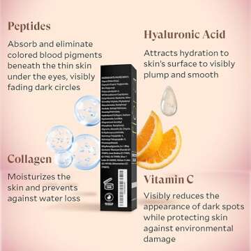 Fièra Luxury Concealer with Anti-Aging Ingredients - Full Coverage for Dark Circles, Wrinkles, Fine Lines, and Spots, Suitable for All-Day Wear, For Mature Skin - Neutral Beige, 0.5 FL. OZ. / 15 ML