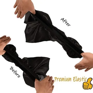 Silk Bonnets Set for Women, Premium Satin Sleep Cap