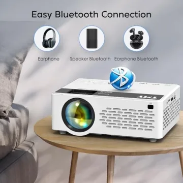 TMY Mini Projector 1080P Full HD Bluetooth Portable Cinema