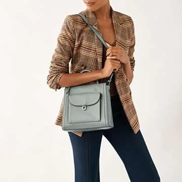 Stylish Fossil Parker Mini Backpack for Women