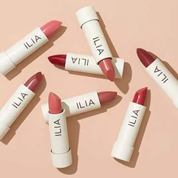 ILIA - Tinted Lip Conditioner | Cruelty-Free, Vegan, Hydrating + Volumizing with Buildable Color (Little Sister Pink)