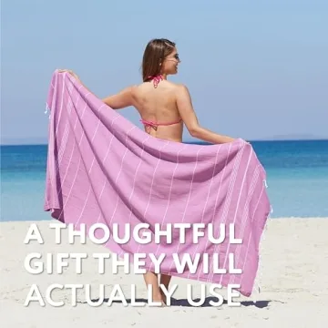 WETCAT Oversized Turkish Beach Towel - Quick Dry & Lightweight