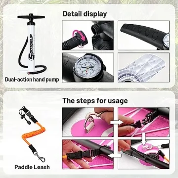 Santasup 10ft Inflatable Paddle Board for Water Sports