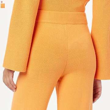 The Drop Women's Bernadette Pull-On Loose-Fit Cropped Sweater Pant