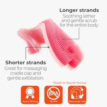 Innobaby Silicone Fish Bath Scrub for Gentle Baby Care