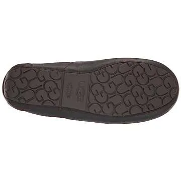UGG Men's Ascot Slipper, Dark Spice, 12
