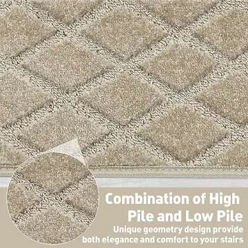 PURE ERA Bullnose Stair Treads Tape Free Non-Slip Design