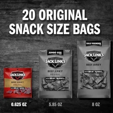 Jack Link's Beef Jerky - Convenient Protein Snack