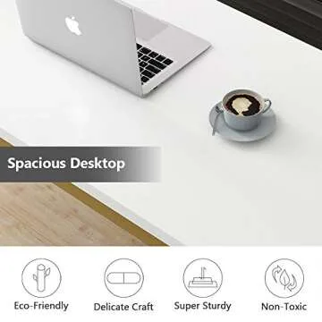 Tribesigns Modern Computer Desk for Home Office