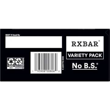 RXBAR Protein Bars Variety Pack for Healthy Snacking