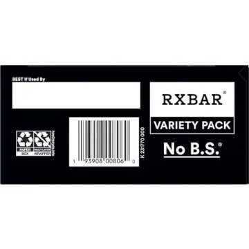 RXBAR Protein Bars Variety Pack for Healthy Snacking