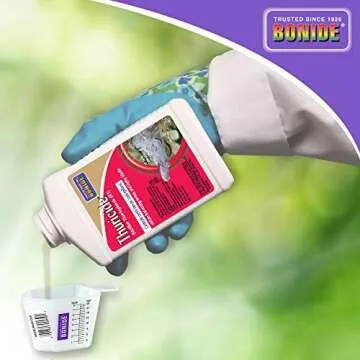 Bonide Thuricide BT Concentrate, 8 oz Ready-to-Mix Solution for Caterpillar, Moth and Worm Control in Lawn and Garden