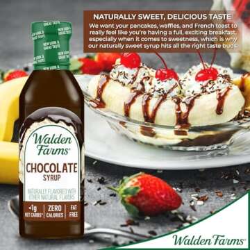 Calorie-Free Walden Farms Chocolate Syrup for All Treats
