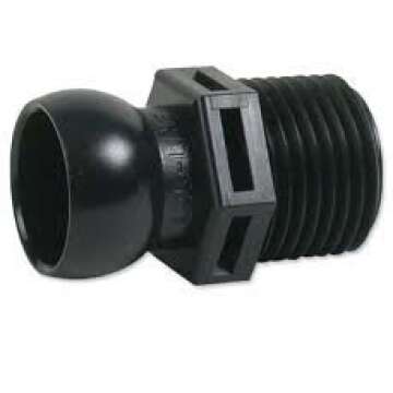 Loc-Line 3/4 inch Ball Socket x MPT Connector for Versatile Applications