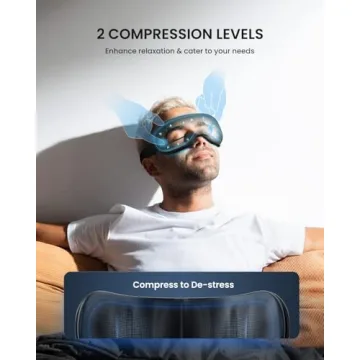 RENPHO Eyeris1 Eye Massager with Heat & Remote Relaxation