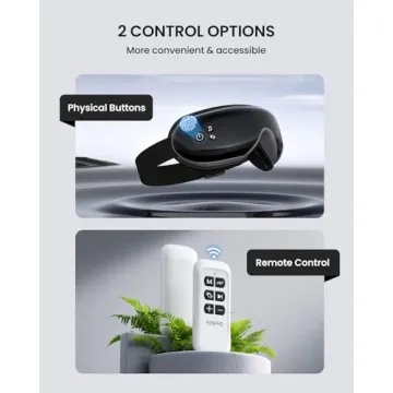 RENPHO Eyeris1 Eye Massager with Heat & Remote Relaxation