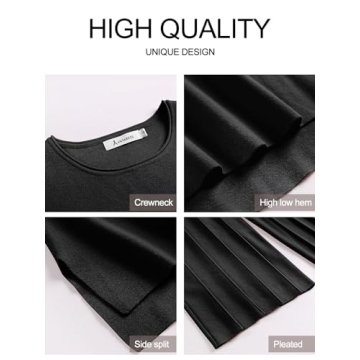 ANRABESS Women 2-Piece Lounge Set Trendy Comfortable Outfit